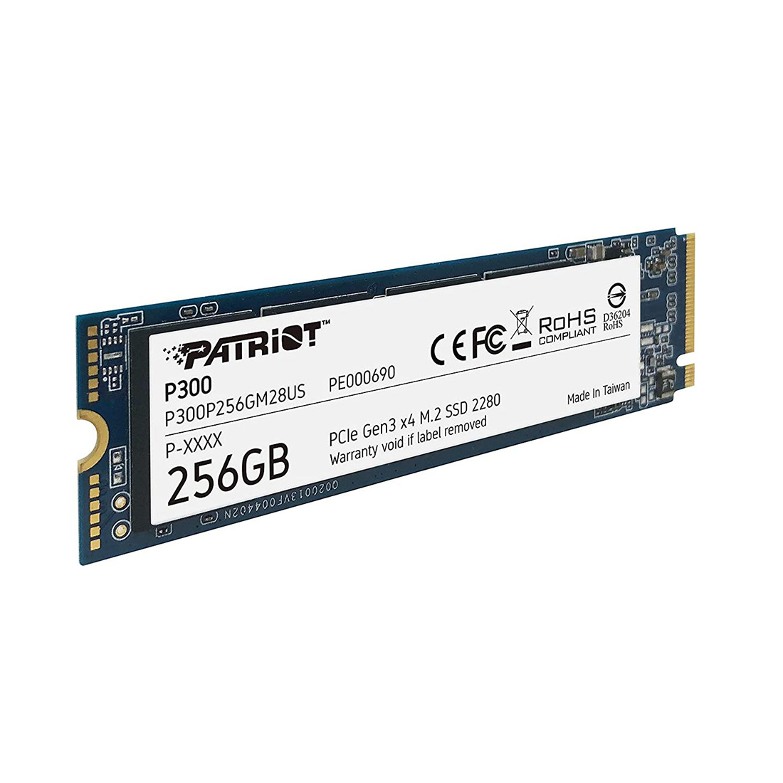 Твердотельный накопитель SSD Patriot Memory P300P256GM28 256Gb