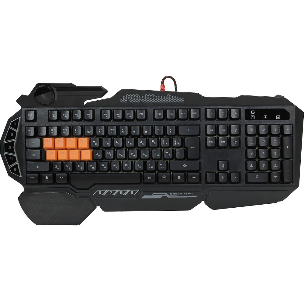 Клавиатура A4Tech Bloody B318 USB черный
