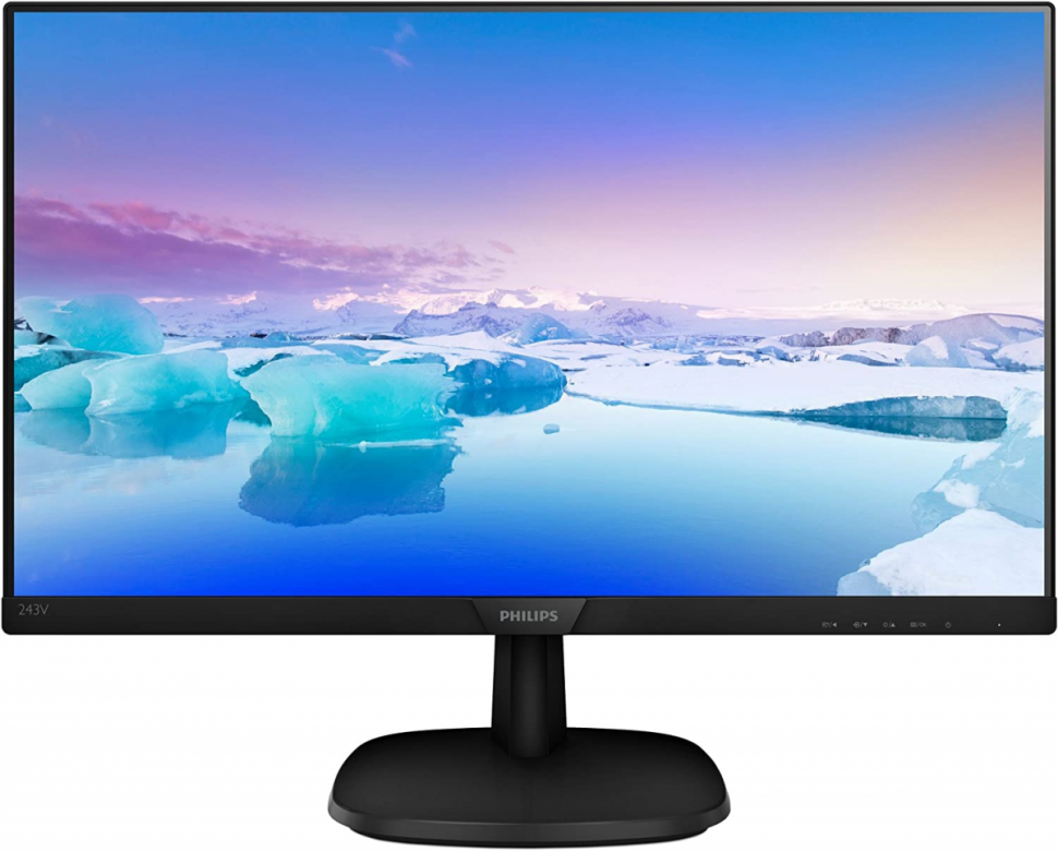Монитор 23,8″ PHILIPS 243V7QDSB/01