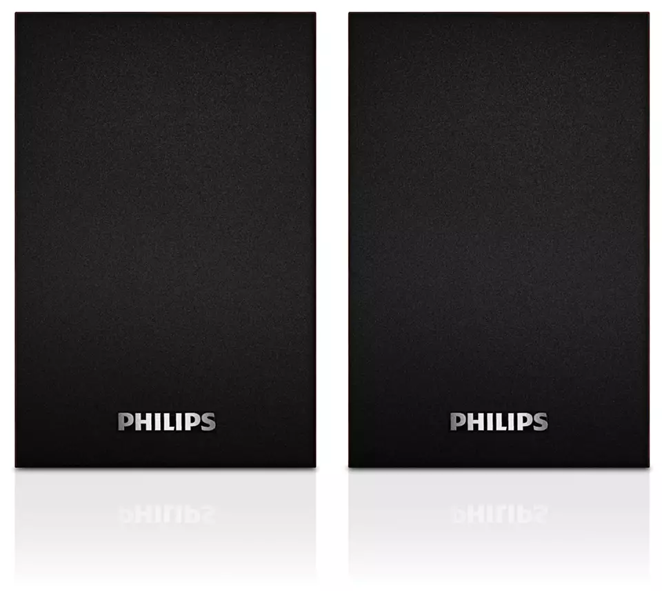 Компьютерные колонки Philips SPA20/00 коричневый, черный