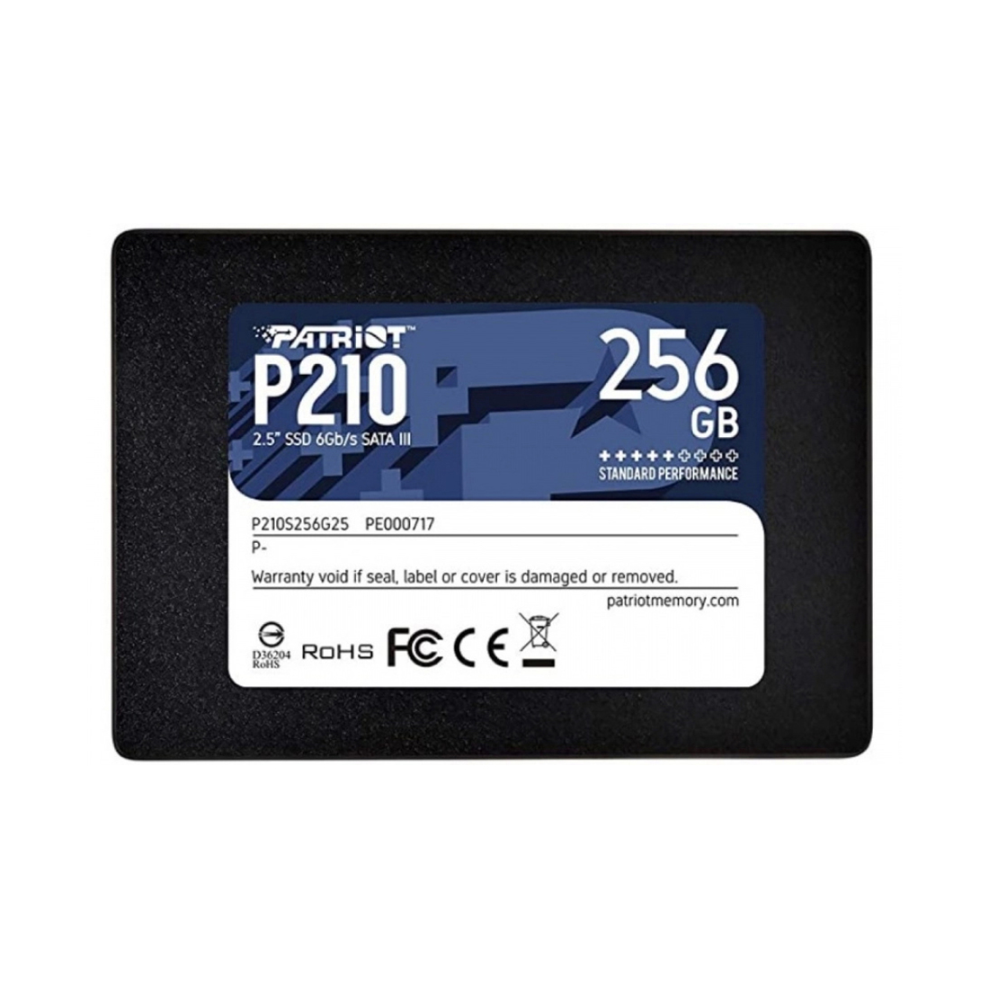 Твердотельный накопитель SSD Patriot P210S256G25 256 ГБ