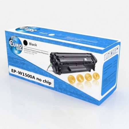 Картридж HP W1500A №150A без чипа (0.9K) Euro Print