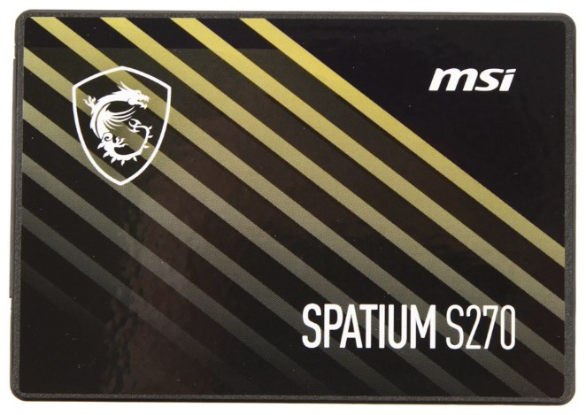 Твердотельный накопитель SSD MSI SPATIUM S270 480 Гб