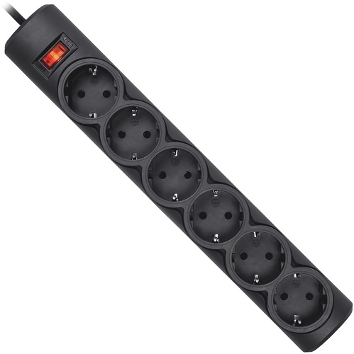Сетевой фильтр Defender DFS 155 (5 м)