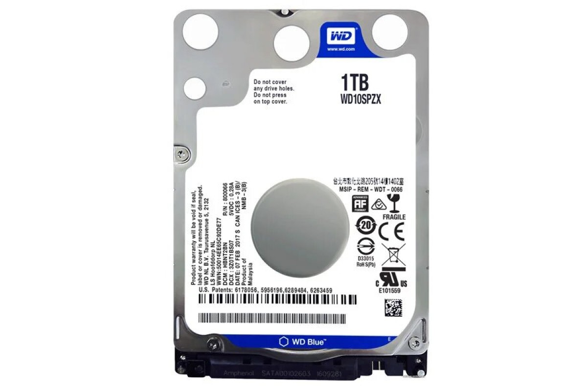 Жесткий диск для ноутбука Western Digital WD10SPZX 1000Gb