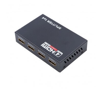 Сплиттер HDMI splitter 4 port ver.1.4, 1080P, DTS-HD, HDCP + P.S.