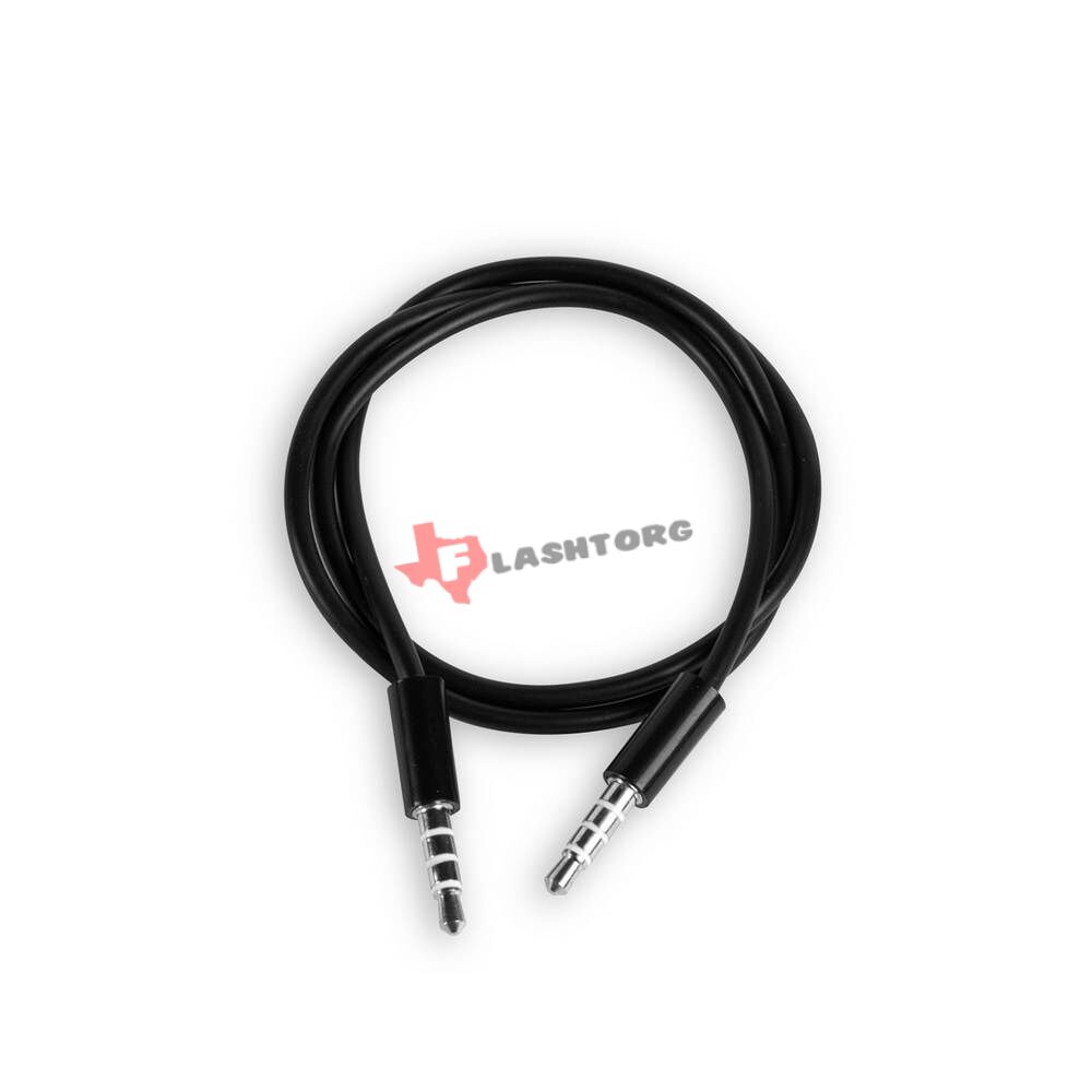 Интерфейсный кабель MINI JACK 3.5 – 3.5 мм. iPower iAUX-B1 Пол. пакет