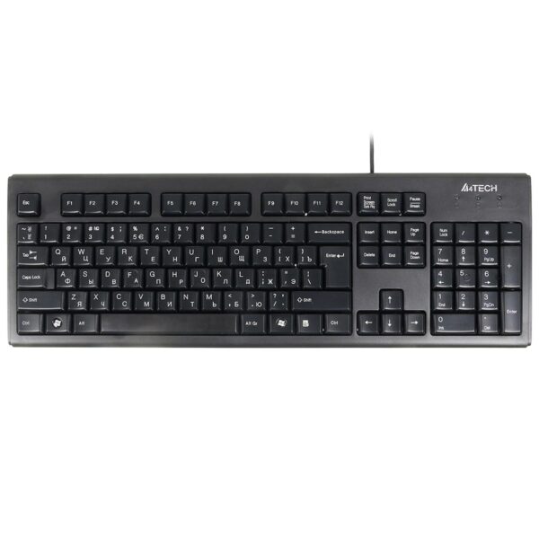 Клавиатура A4Tech KR-83 USB черный