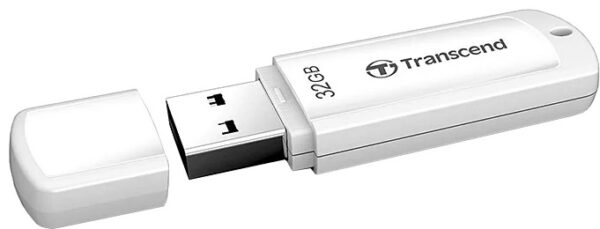 USB Flash карта Transcend JetFlash 370 32Gb белый