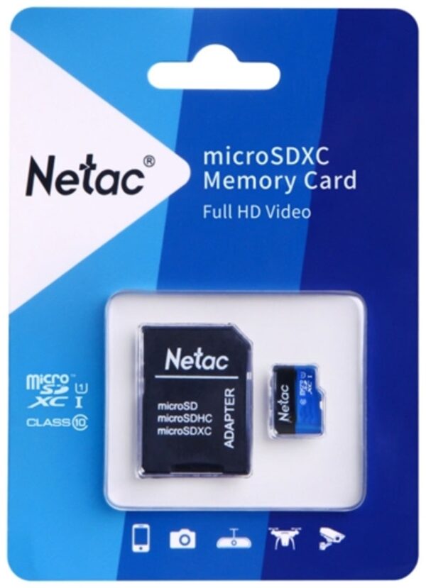 Карта памяти Netac microSDXC P500STN-064G 64Gb