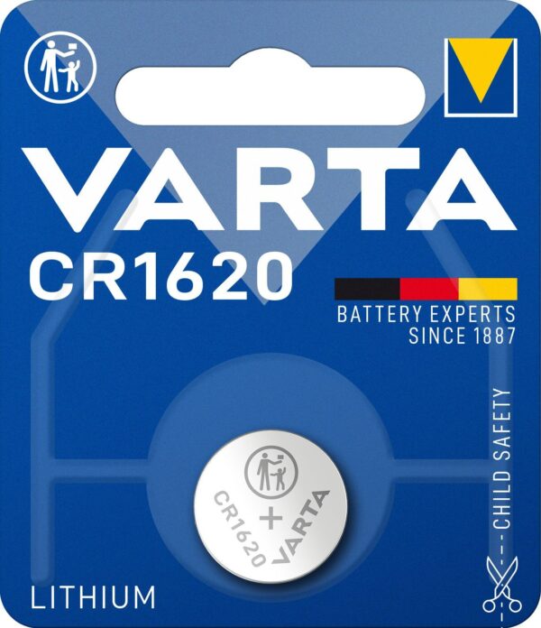 Батарейка Varta Electronics CR1620, 3V