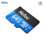 Карта памяти Netac microSDXC P500STN-064G 64Gb