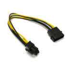 Кабель (4502) Cable converter power supply  "MOLEX/f" на VIDEO 6pin (питания для видеокарты)