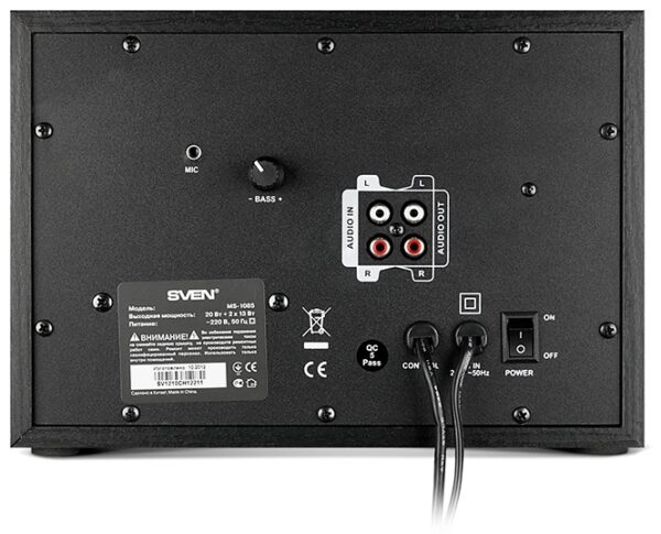 Компьютерные колонки SVEN MS-1085 черный
