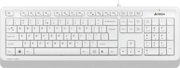 Клавиатура A4tech Fstyler FK-10 белый