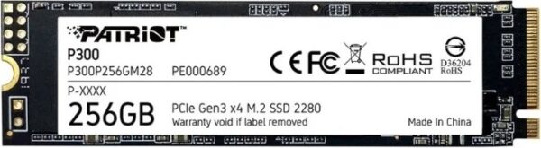 Твердотельный накопитель SSD Patriot Memory P300P256GM28 256Gb